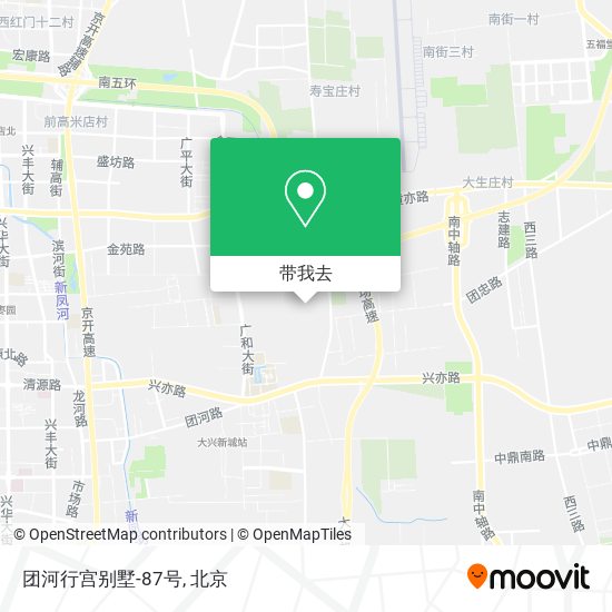 团河行宫别墅-87号地图