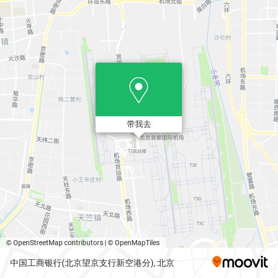 中国工商银行(北京望京支行新空港分)地图