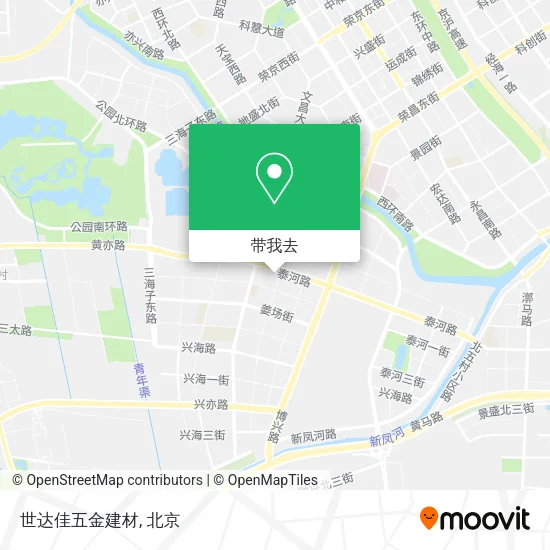 世达佳五金建材地图