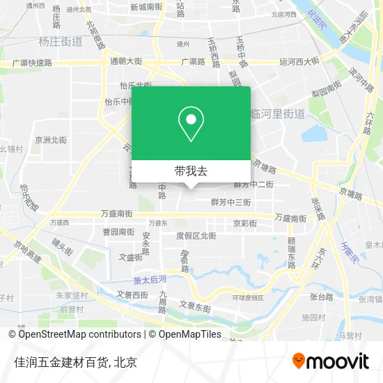 佳润五金建材百货地图