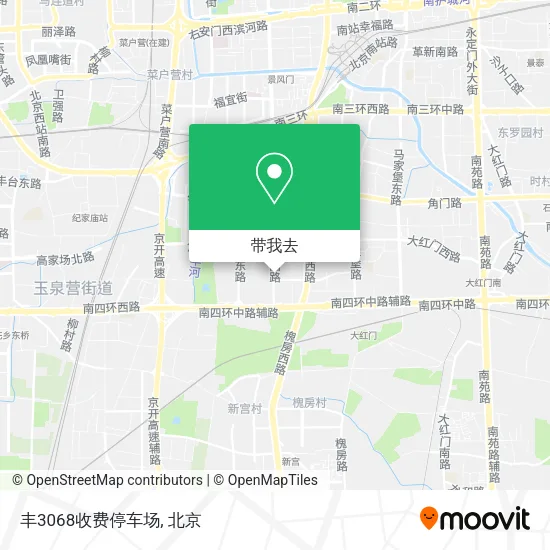 丰3068收费停车场地图