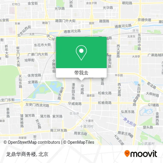 龙鼎华商务楼地图