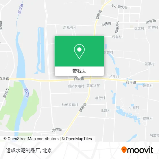 运成水泥制品厂地图