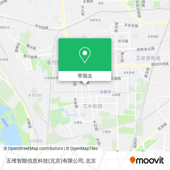 五维智能信息科技(北京)有限公司地图