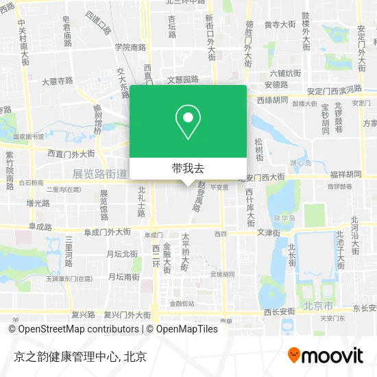 京之韵健康管理中心地图