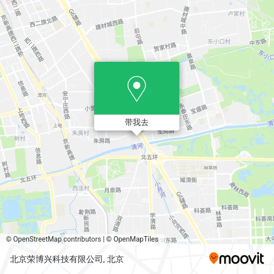 北京荣博兴科技有限公司地图