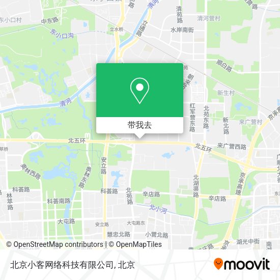 北京小客网络科技有限公司地图