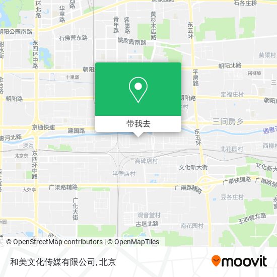 和美文化传媒有限公司地图