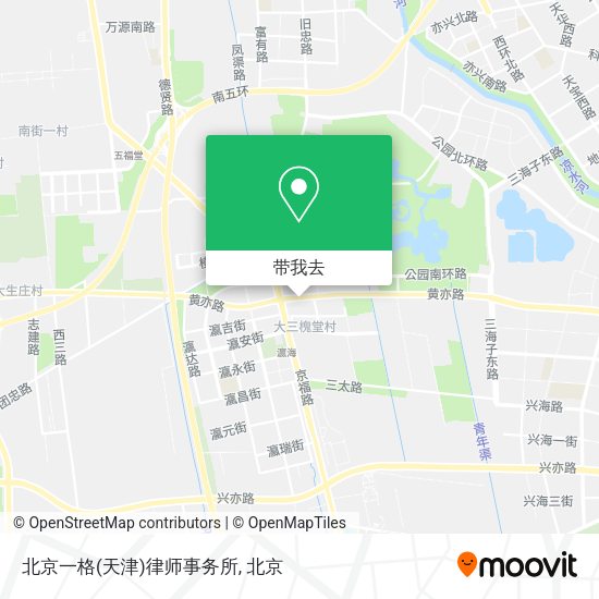 北京一格(天津)律师事务所地图