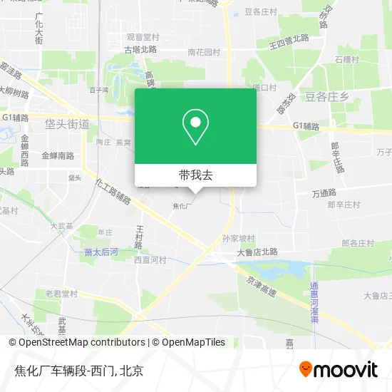 焦化厂车辆段-西门地图