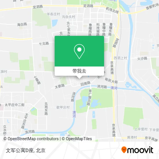 文军公寓D座地图