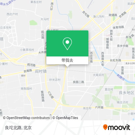 良坨北路地图