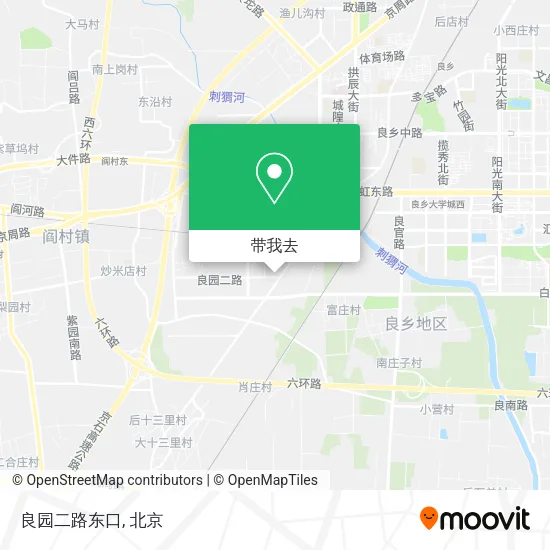 良园二路东口地图