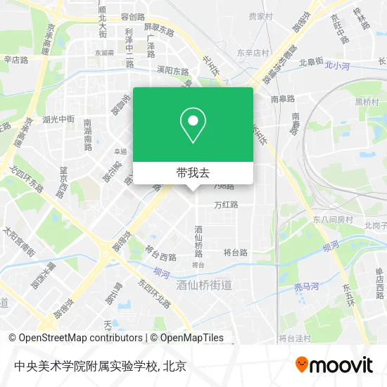 中央美术学院附属实验学校地图