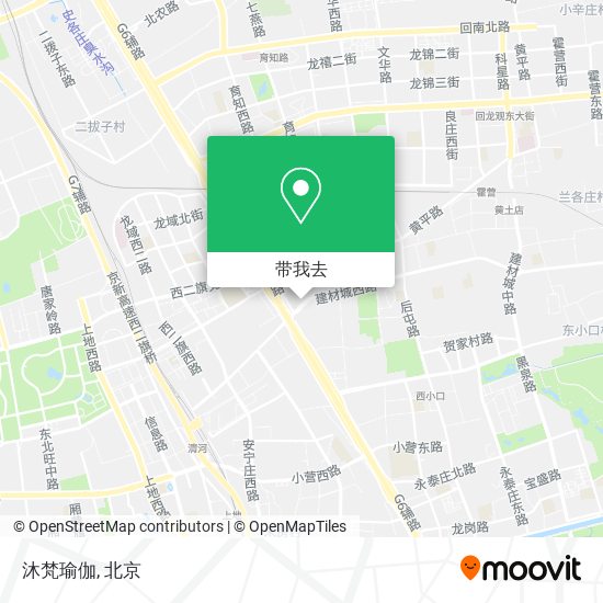 沐梵瑜伽地图