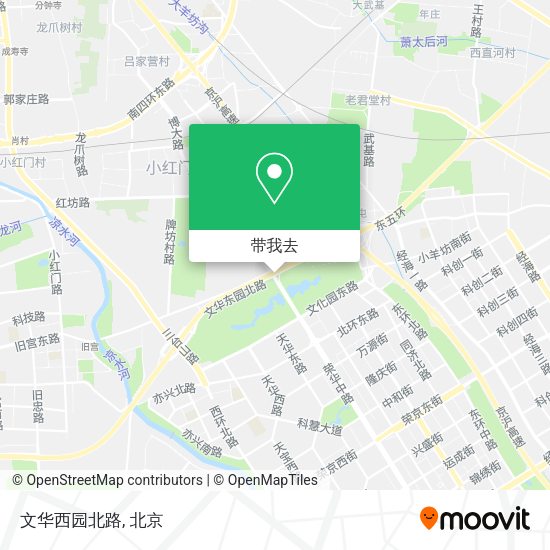 文华西园北路地图