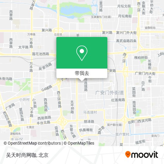 吴天时尚网咖地图