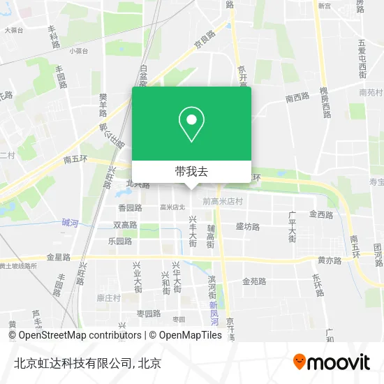 北京虹达科技有限公司地图