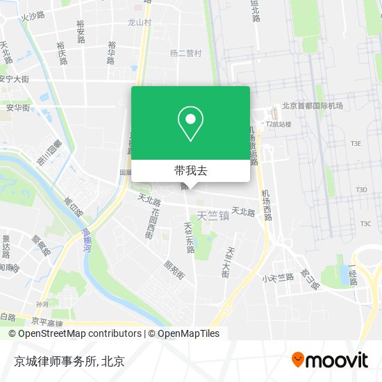 京城律师事务所地图