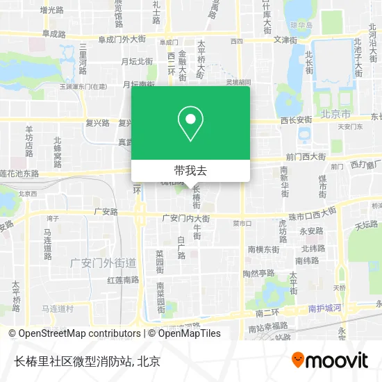 长椿里社区微型消防站地图