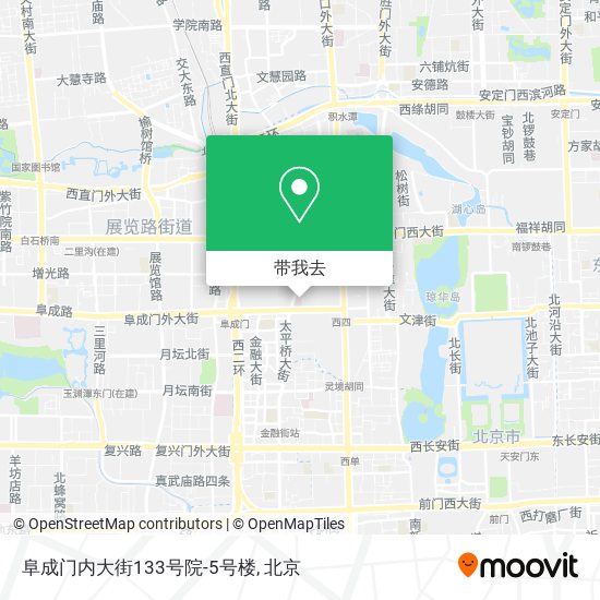 阜成门内大街133号院-5号楼地图