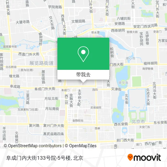 阜成门内大街133号院-5号楼地图