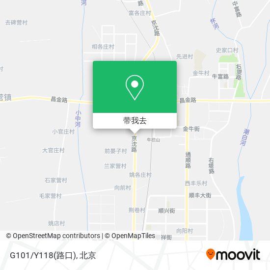 G101/Y118(路口)地图