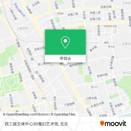 西三旗文体中心3D魔幻艺术馆地图