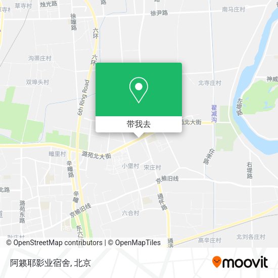 阿籁耶影业宿舍地图