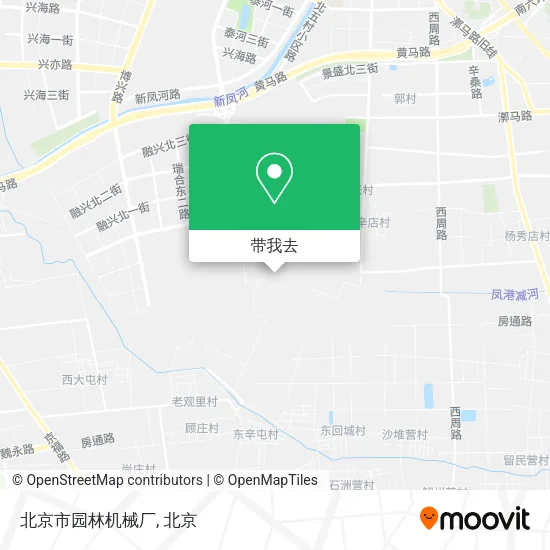 北京市园林机械厂地图