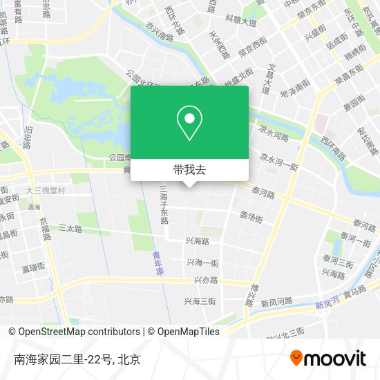 南海家园二里-22号地图