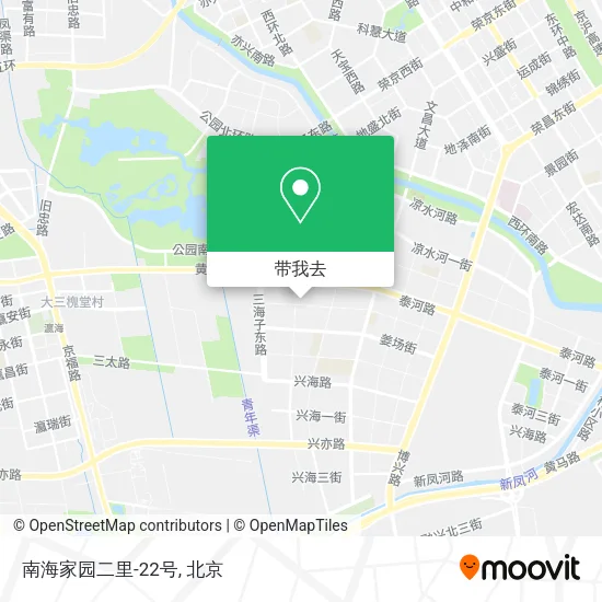 南海家园二里-22号地图