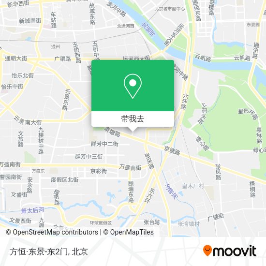 方恒·东景-东2门地图