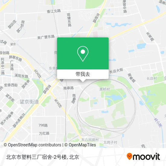 北京市塑料三厂宿舍-2号楼地图
