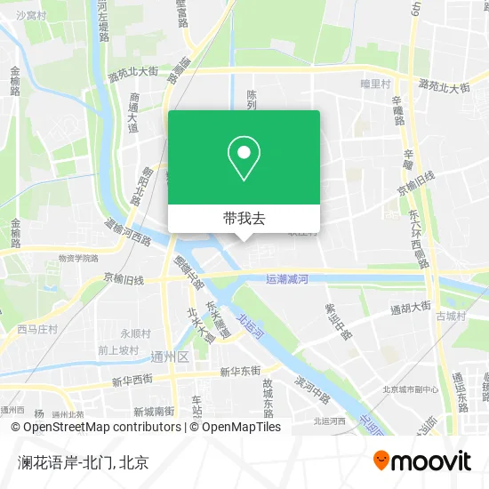 澜花语岸-北门地图
