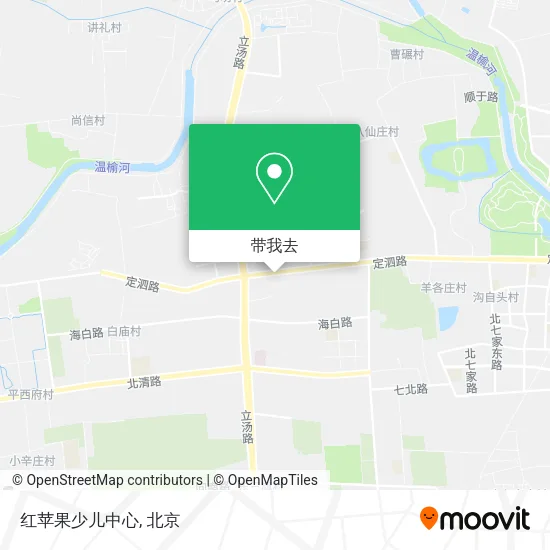 红苹果少儿中心地图