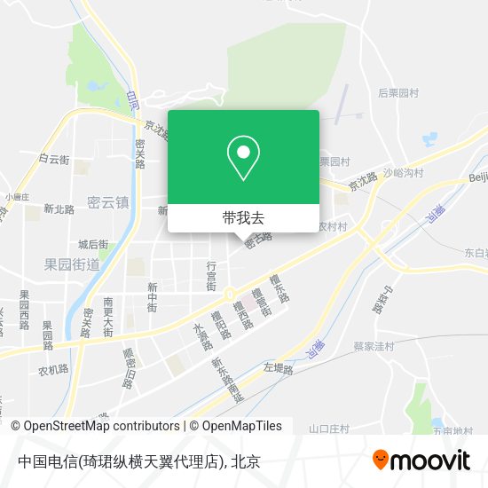 中国电信(琦珺纵横天翼代理店)地图