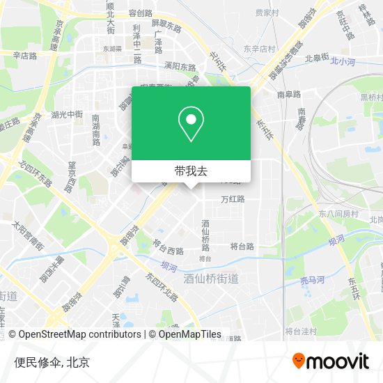 便民修伞地图