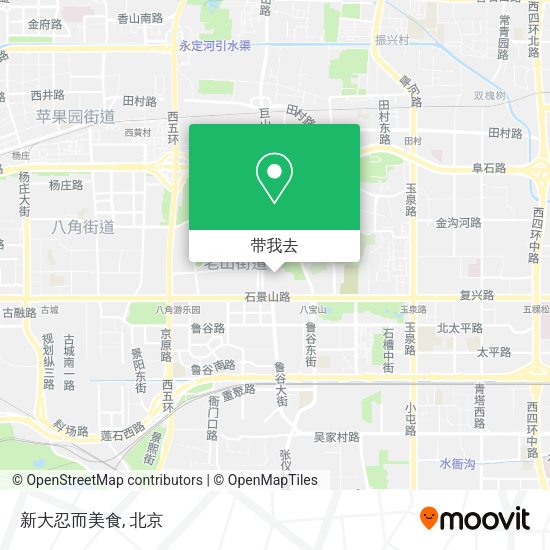 新大忍而美食地图
