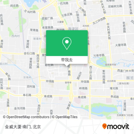 金威大厦-南门地图