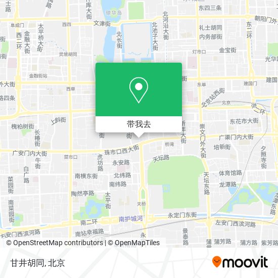 甘井胡同地图