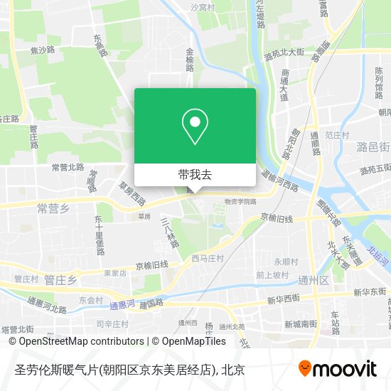 圣劳伦斯暖气片(朝阳区京东美居经店)地图
