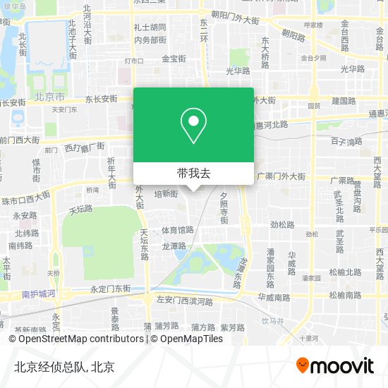 北京经侦总队地图
