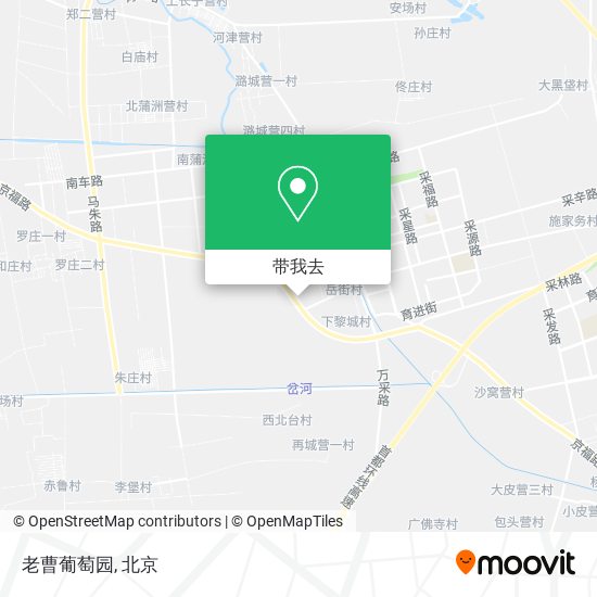 老曹葡萄园地图