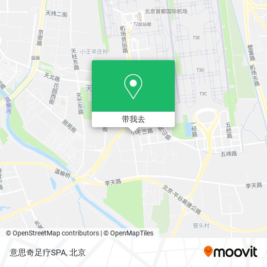 意思奇足疗SPA地图