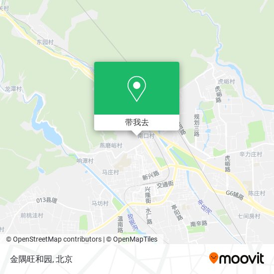 金隅旺和园地图