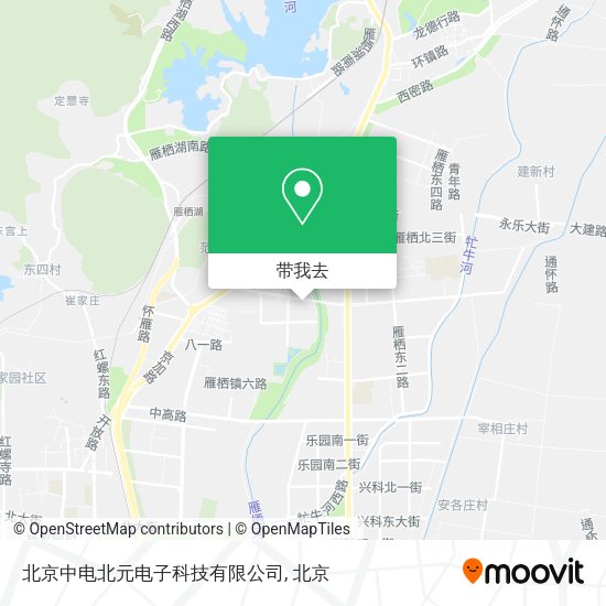 北京中电北元电子科技有限公司地图