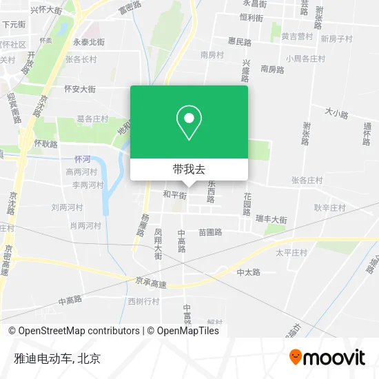 雅迪电动车地图