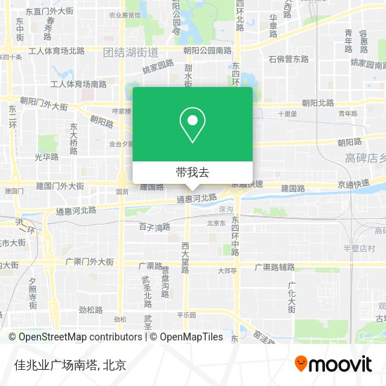 佳兆业广场南塔地图