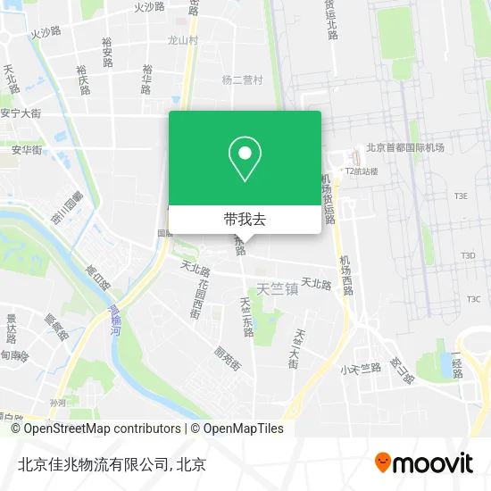 北京佳兆物流有限公司地图
